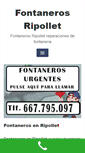 Mobile Screenshot of fontaneros-ripollet.es